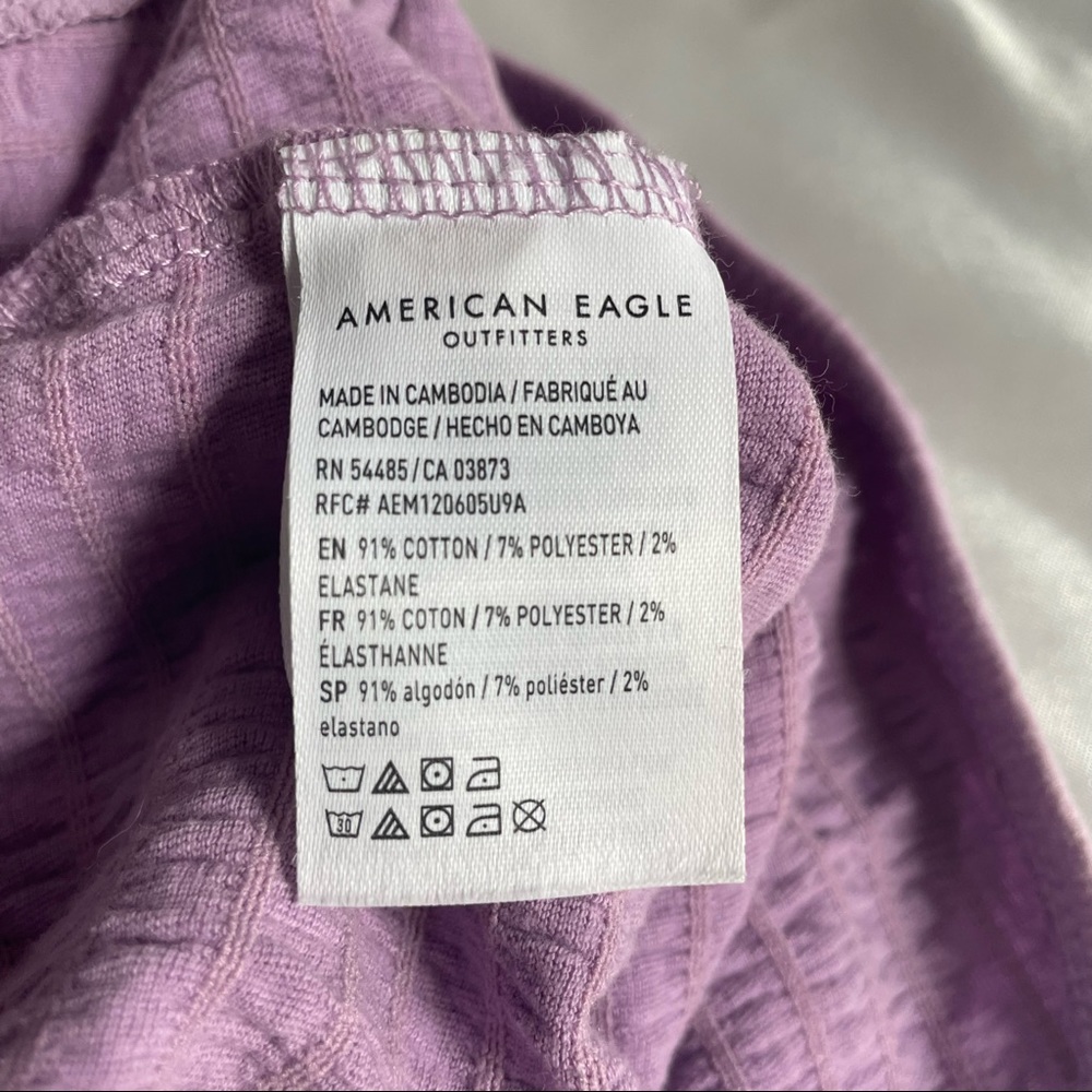 american eagle purple tube top - Picture 4 of 5